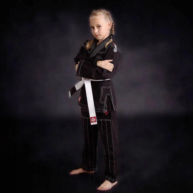 BJJ Gi vaikams juodas + NEMOKAMAS DIRŽAS - X-SERIES M0