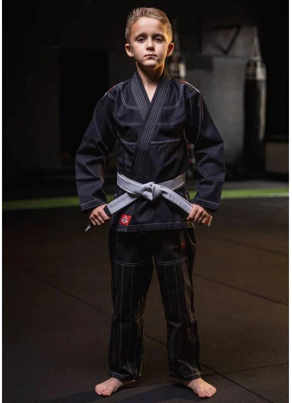 BJJ Gi vaikams juodas + NEMOKAMAS DIRŽAS - X-SERIES M0
