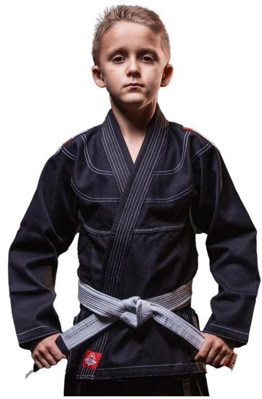 BJJ Gi vaikams juodas + NEMOKAMAS DIRŽAS - X-SERIES M0