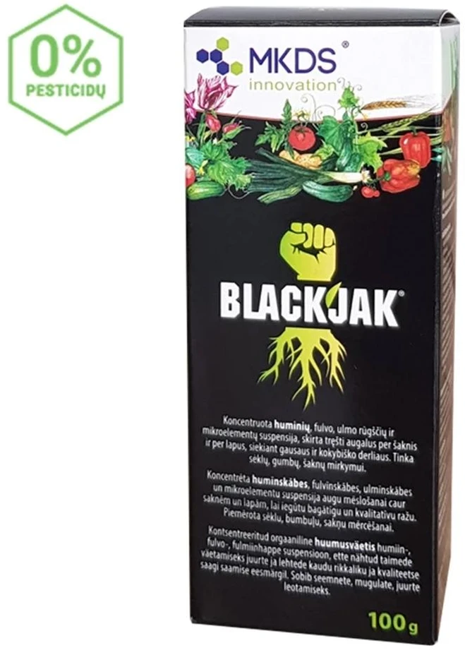 Mkds BLACKJAK huminės rūgštis įsišaknijimui, 100 ml