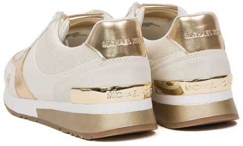 Bladozłote sneakersy moterims Michael Kors 49R4AIFS1M