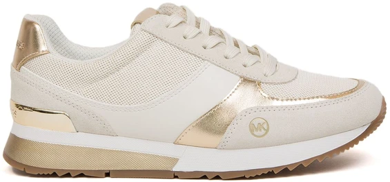Bladozłote sneakersy moterims Michael Kors 49R4AIFS1M