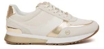 Bladozłote sneakersy moterims Michael Kors 49R4AIFS1M