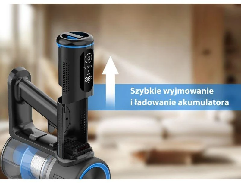 Dulkių siurblys upright hoover Blaupunkt 25.2V VCH801