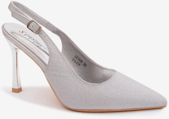 Blizgantys aukštakulniai bateliai Step in style