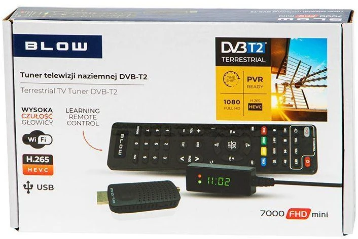 BLOW DVB-T2 skaitmeninis imtuvas 7000FHD MINI