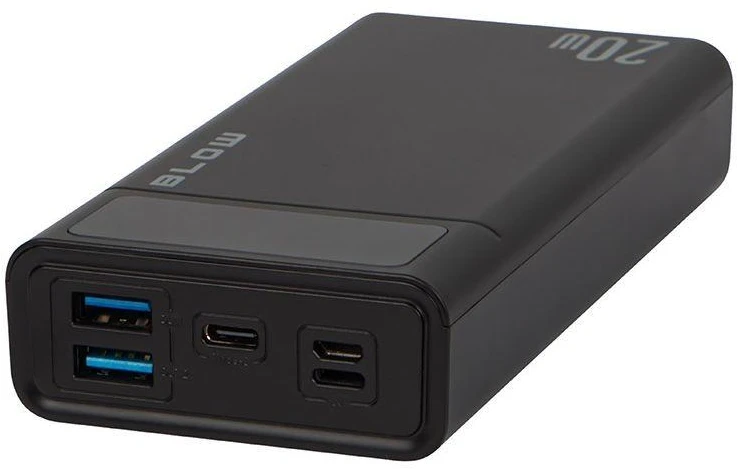 Blow Išorinė baterija 20000mAh QC+PD PB20E JUODA