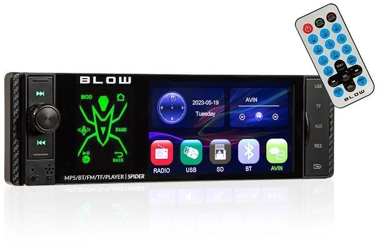 Automagnetola Radijas BLOW SPIDER