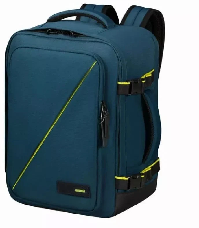 AMT American Tourister Take2cabin S kuprinė Kasdienė kuprinė Mėlyna Perdirbtas polietilentereftalatas (rPET)