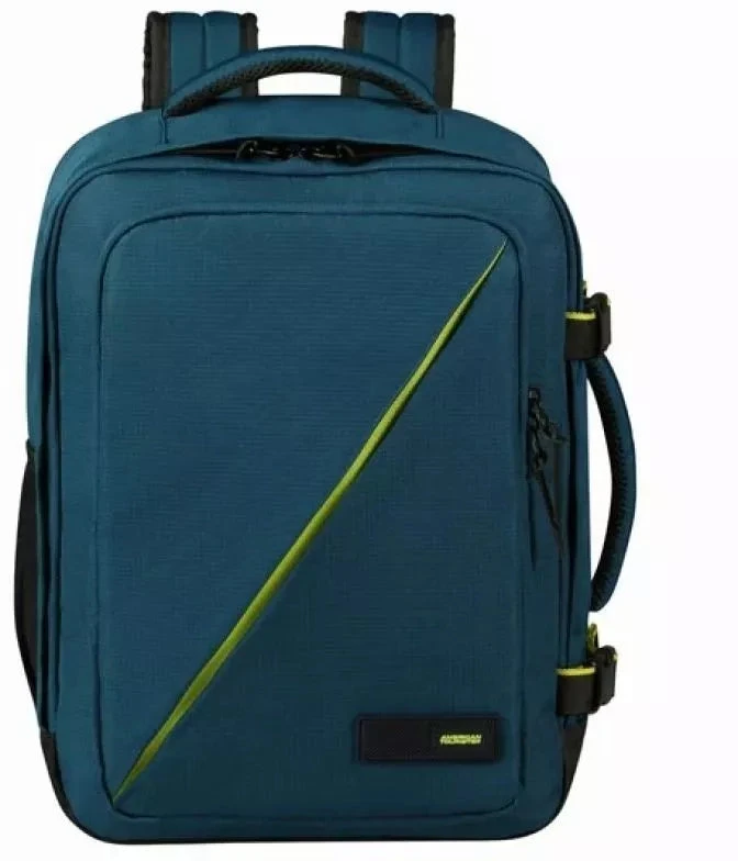 AMT American Tourister Take2cabin S kuprinė Kasdienė kuprinė Mėlyna Perdirbtas polietilentereftalatas (rPET)