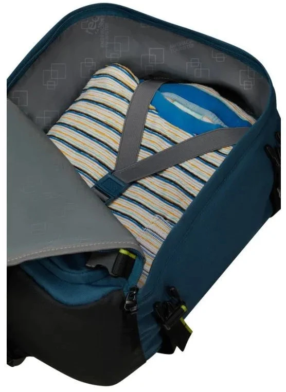 AMT American Tourister Take2cabin S kuprinė Kasdienė kuprinė Mėlyna Perdirbtas polietilentereftalatas (rPET)