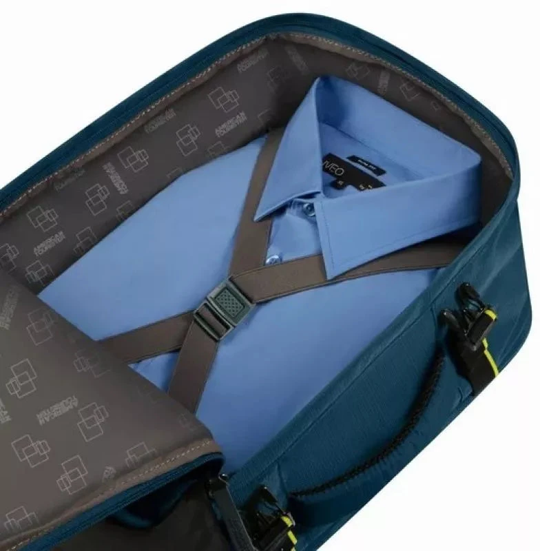 AMT American Tourister Take2cabin S kuprinė Kasdienė kuprinė Mėlyna Perdirbtas polietilentereftalatas (rPET)