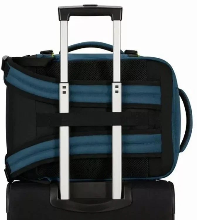 AMT American Tourister Take2cabin S kuprinė Kasdienė kuprinė Mėlyna Perdirbtas polietilentereftalatas (rPET)