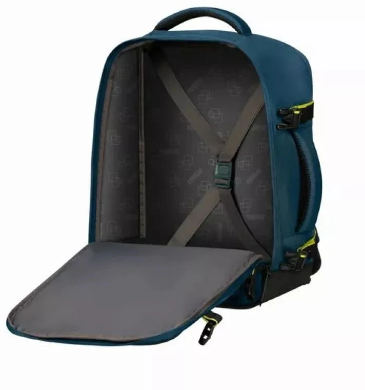 AMT American Tourister Take2cabin S kuprinė Kasdienė kuprinė Mėlyna Perdirbtas polietilentereftalatas (rPET)