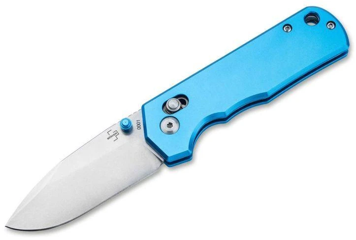 Sulankstomas peilis Boker Plus Rockstub Mėlyna Elox 14C28N 01BP0052