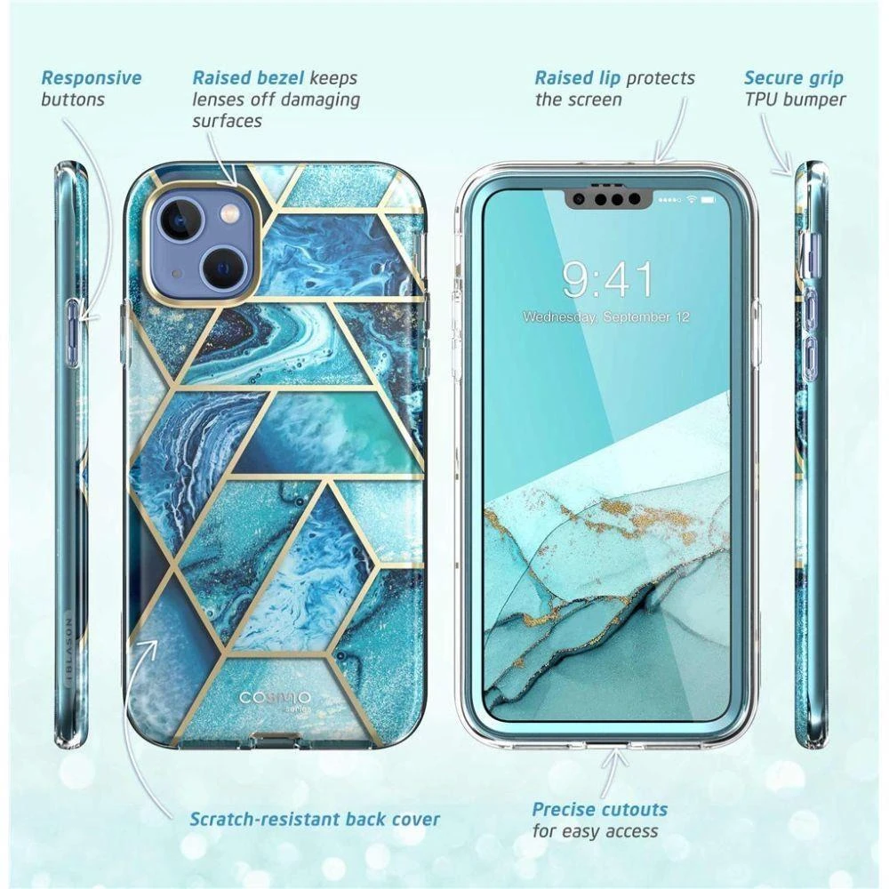COSMO IPHONE 14 PLUS OCEAN Mėlynas“ dėklas