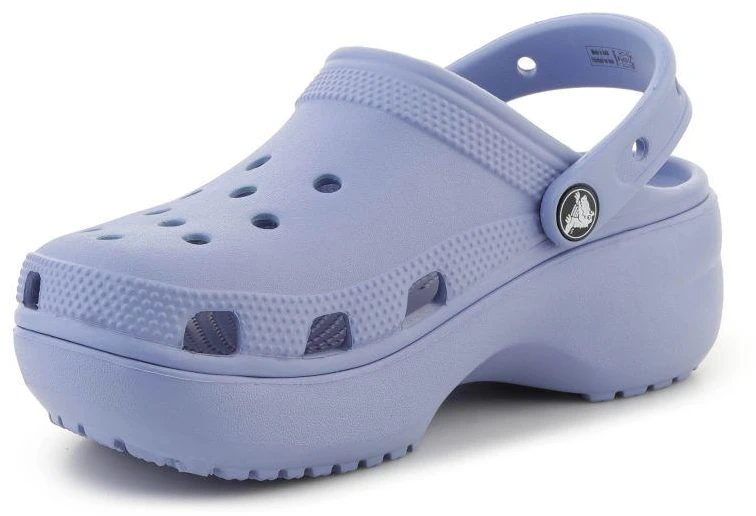 Blue CROCS CLASSIC PLATFORM KLUMPĖS Mėlynas HAZE 206750-453