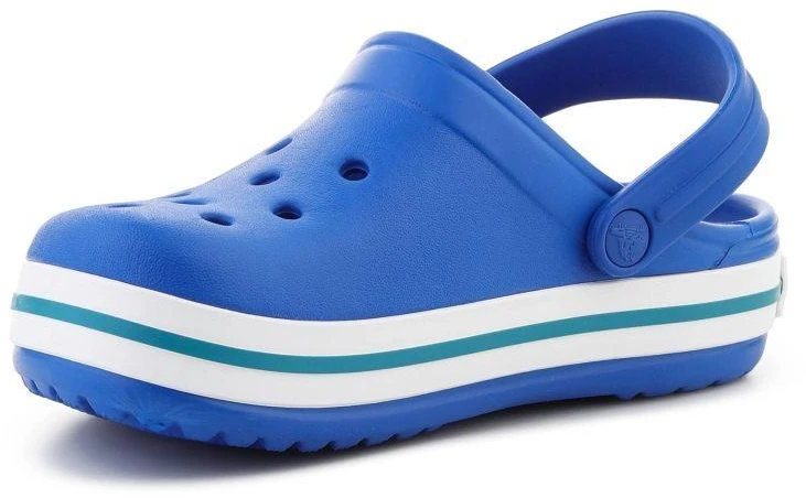 Blue CROCS CROCBAND VAIKIŠKI KLUMPĖS Mėlynas BOLT/TURBO TEAL 207006-4PI