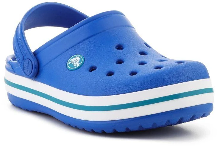 Blue CROCS CROCBAND VAIKIŠKI KLUMPĖS Mėlynas BOLT/TURBO TEAL 207006-4PI