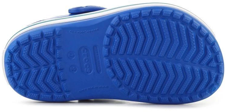 Blue CROCS CROCBAND VAIKIŠKI KLUMPĖS Mėlynas BOLT/TURBO TEAL 207006-4PI