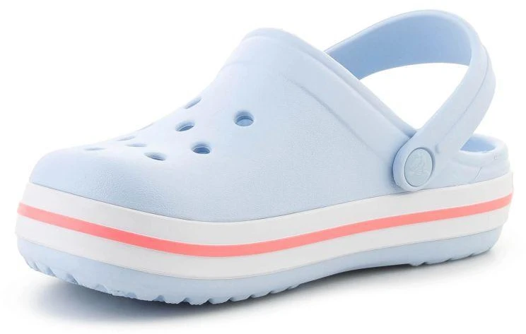 Blue CROCS CROCBAND vaikiškos klumpės Mėlynas FROST/GUAVA 207006-4XQ