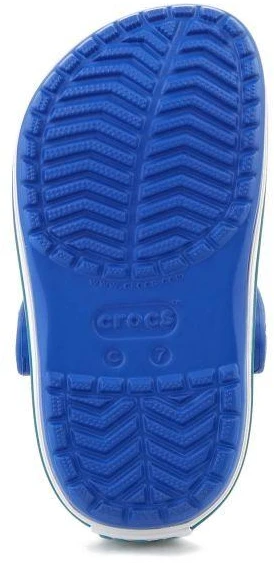 Blue CROCS CROCBAND vaikiškos klumpės T Mėlynas BOLT/TURBO TEAL 207005-4PI