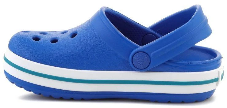 Blue CROCS CROCBAND vaikiškos klumpės T Mėlynas BOLT/TURBO TEAL 207005-4PI