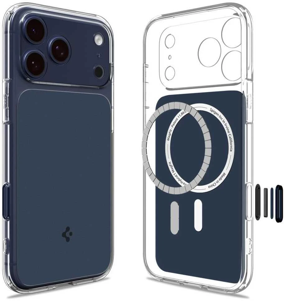 Dėklas „Spigen Ultra Hybrid T MagSafe“, matinis mėlynas - iPhone 17 Pro Max