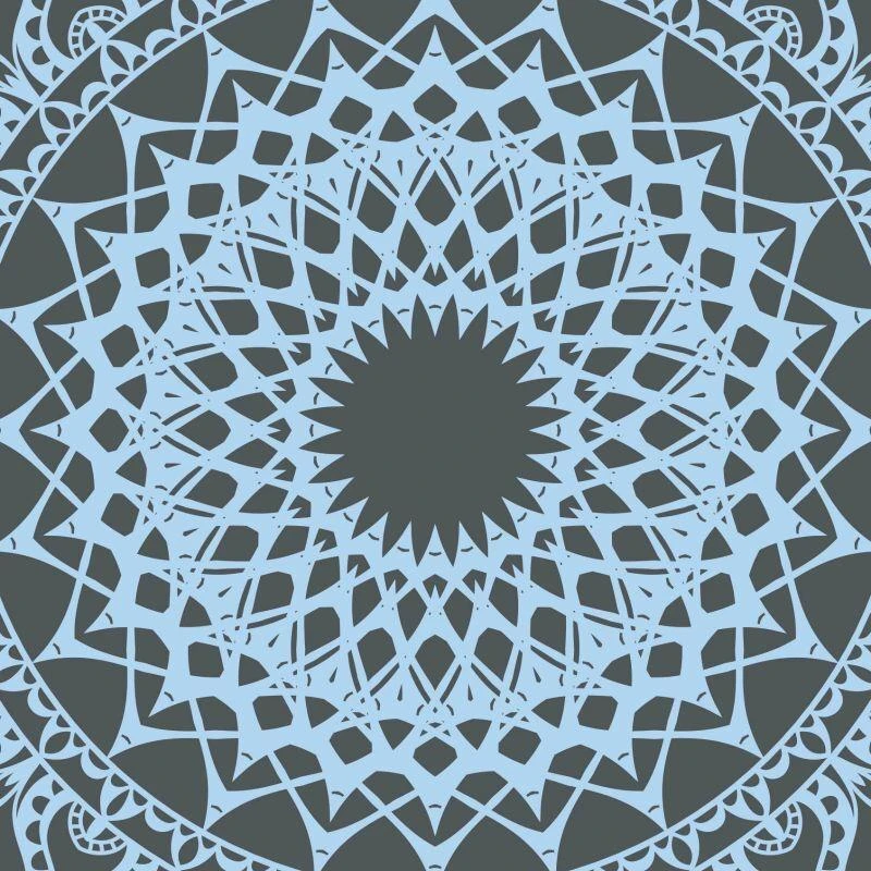 GAIAM jogos kilimėlis, "Mėlyna Aura Dove Marrakesh", 5 mm, 66829