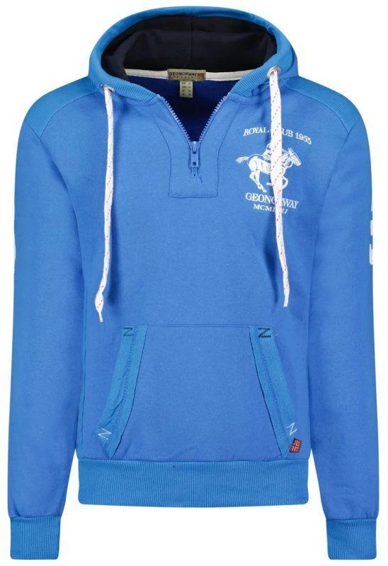 Geographical Norway Folton EO 100 M džemperis WW4783H/GNO-Royal Mėlyna