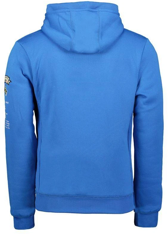 Geographical Norway GYMCLASS vyriški kamufliažiniai marškinėliai 100 (WT1663H/GN/MILITAIRE Mėlynas)