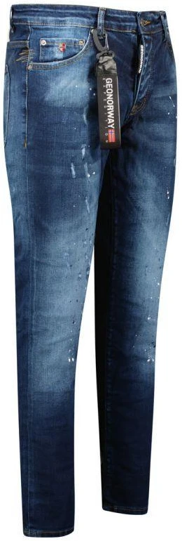 Geographical Norway MOD 207 EO MEN 2614 mėlynos vyriškos kelnės (SW6365H/GNO-Mėlyna)