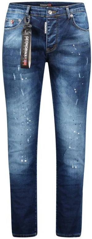 Geographical Norway MOD 207 EO MEN 2614 mėlynos vyriškos kelnės (SW6365H/GNO-Mėlyna)
