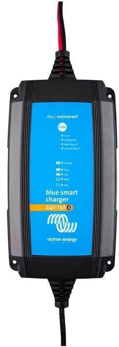 Victron Energy Mėlyna Įkroviklis Mėlyna Smart IP65 24/13 + nuolatinės srovės (DC) jungtis