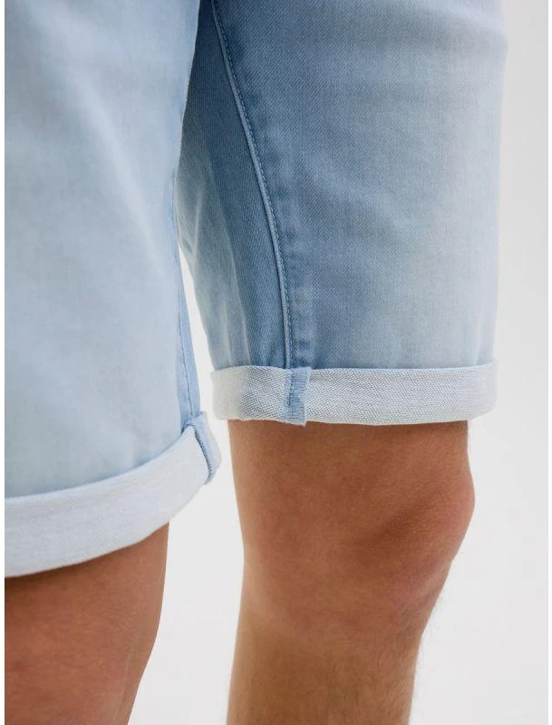 Jack&Jones vyriški šortai JJIRICK JJICON IK SHORTS GE 118 SN 12269609 Mėlynas DENIM