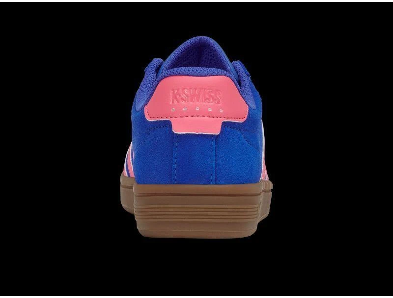 Blue K-swiss COURT TIEBRK II SDE DAZZLING Mėlynas/Rožinis LEMONADE/GUM-M sportbačiai (99492-480-M)