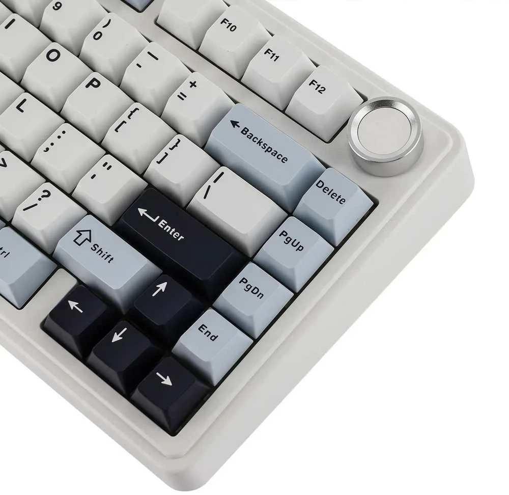 Žaidimų klaviatūra Aula F75, Leobog Reaper Switches, šviesiai mėlyna