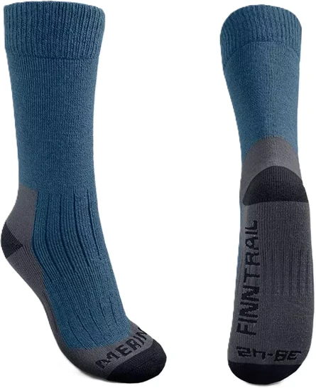Blue Mėlyna Kojinės Finntrail MERINO Mėlyna 3201, Dydis: 39-42