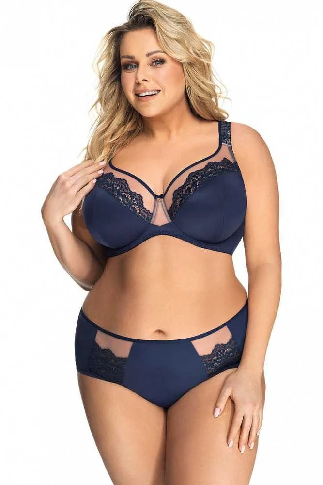 Blue Luisse liemenėlė K441 Navy mėlynas