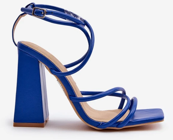 Blue Madingi aukštakulniai sandalai Mėlyna Josette