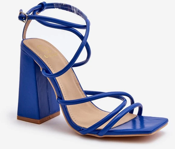Blue Madingi aukštakulniai sandalai Mėlyna Josette