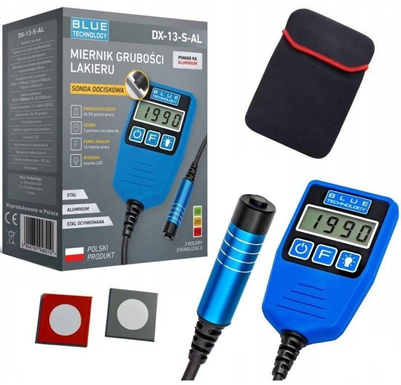 Blue Technology Mėlyna Technology Dažų storio matuoklis DX-13-S-AL