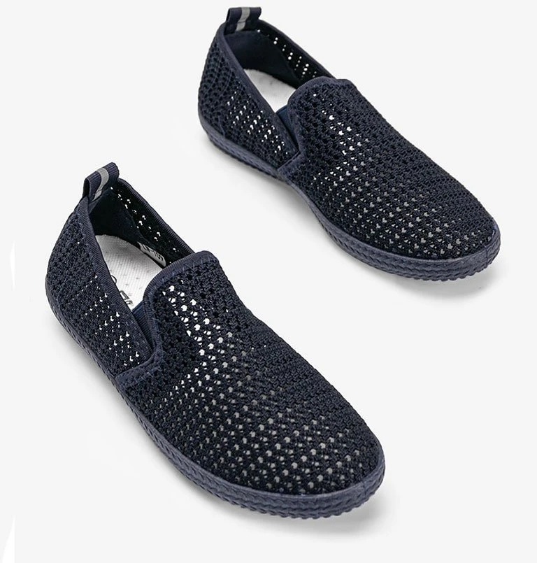 Blue Navy mėlynas Mallory ažūriniai sportbačiai