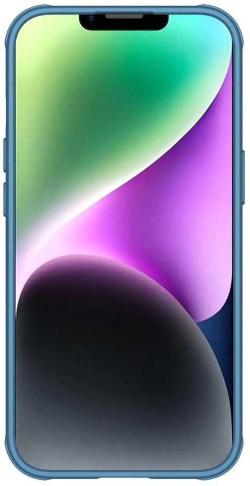 Nillkin CamShield Pro Magnetic Apple iPhone 14 Plus Camera Protector dėklas telefonui mėlynos spalvos (with MagSafe)
