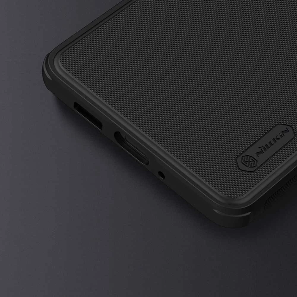 Dėklas Nillkin Super Frosted Shield Pro Magnetic Apple iPhone 14 Plus mėlynas