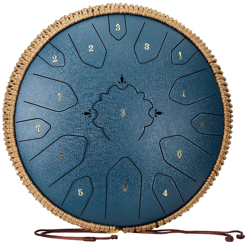 VEVOR Plieninis liežuvėlių būgnas 33 cm, 15 natų