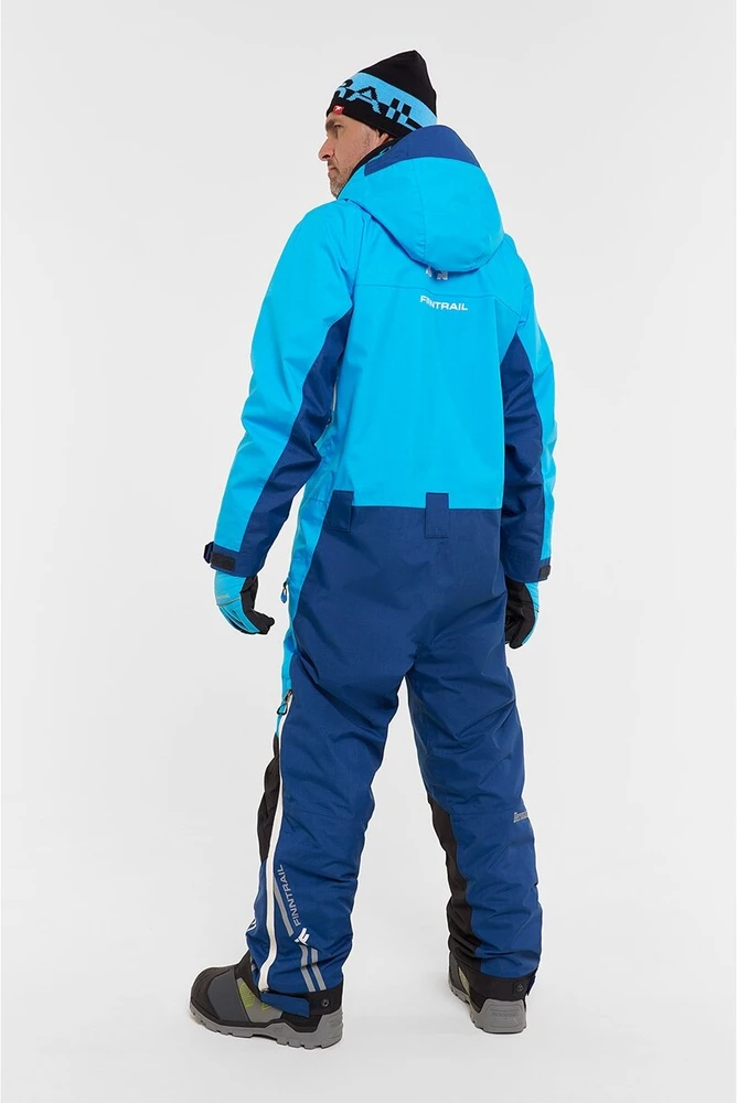 Blue Mėlyna Šiltas kombinezonas Finntrail BACKCOUNTRY Mėlyna 3903, Dydis: S