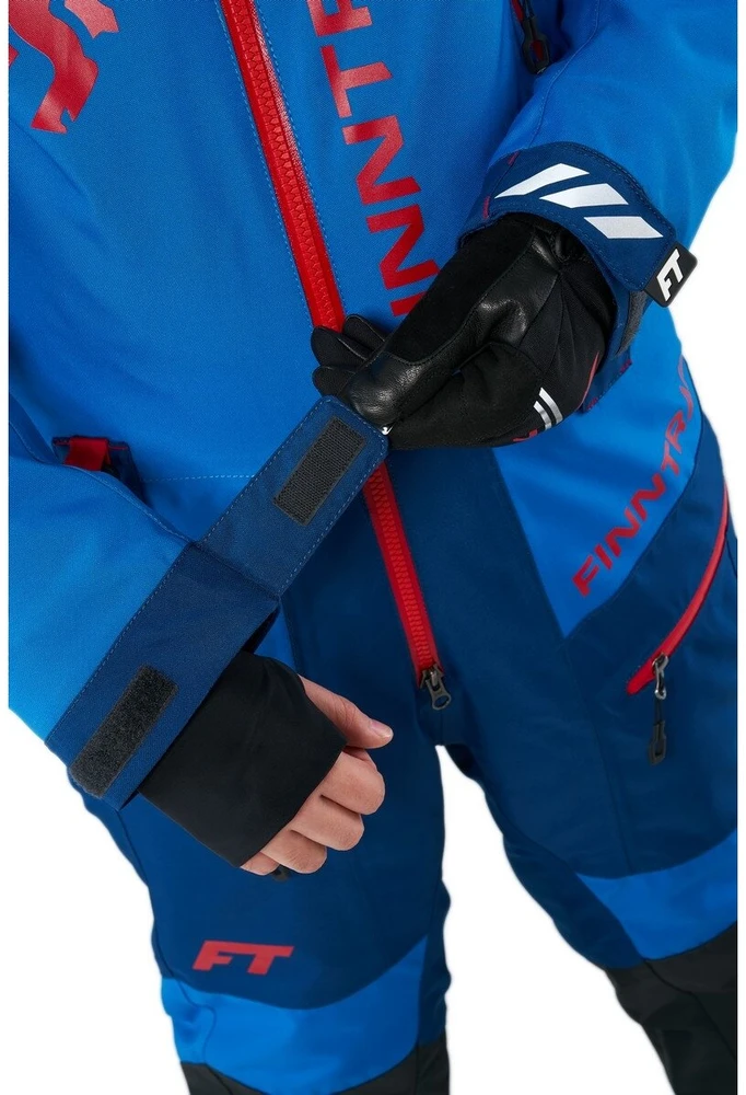 Blue Mėlyna Šiltas kombinezonas Finntrail FLOAT Mėlyna 3902, Dydis: XS