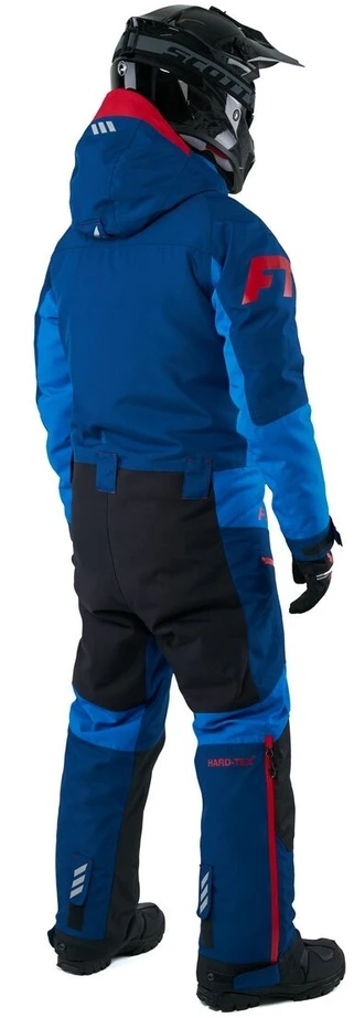 Blue Mėlyna Šiltas kombinezonas Finntrail FLOAT Mėlyna 3902, Dydis: XS