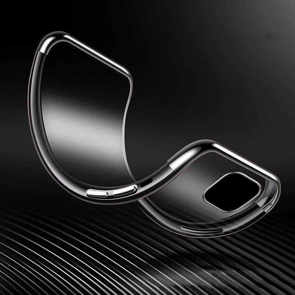 Hurtel skaidrus TPU dėklas skirtas iPhone 13 mini, mėlynas